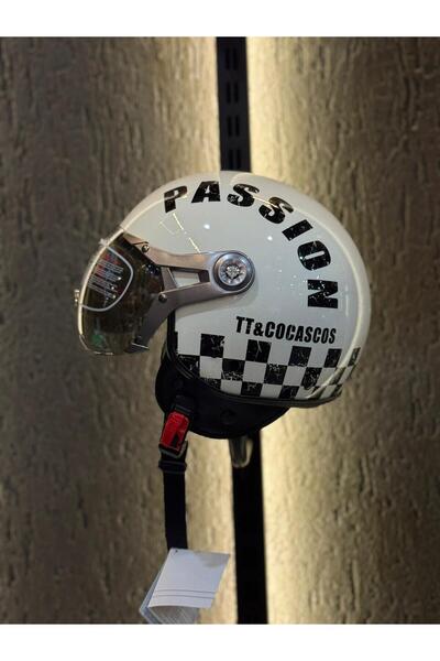 AEGIS Retro Vintage Possion Açık Kask