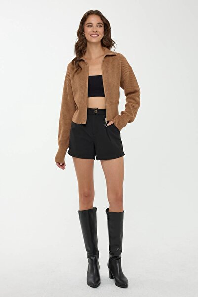 Hiccup Zipper Cardigan