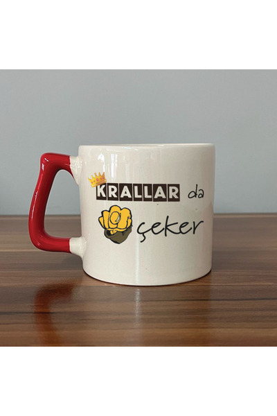 Kırtasiye Ofisi Kings Come Near Me Red Handle Prime Humorous Gift Cup Mug Cup...