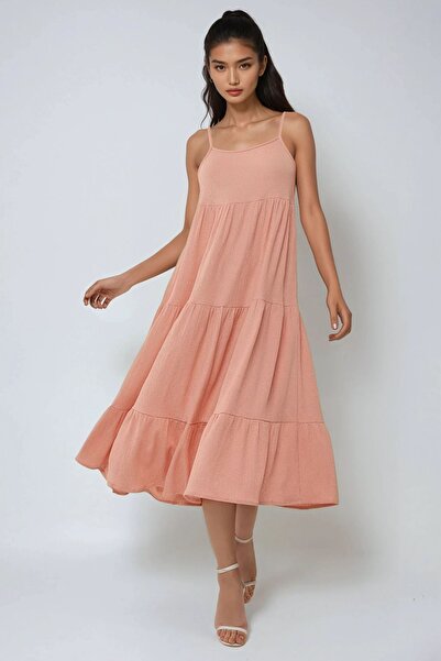 Hiccup Rochie midi texturată în formă de A