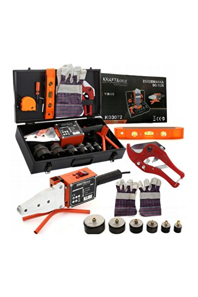 Kraft PPR pipe welding machine, 2900W, 6 dies 20-63mm,