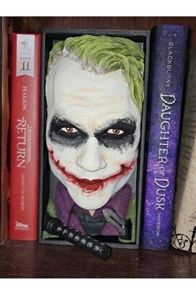 Yaratıcı sanatlar atölyesi Pictură manuală din poliester Book Nook Joker Supo...