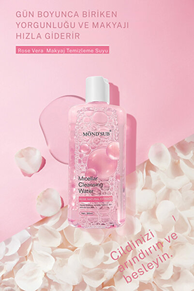 Gül Özlü Micellar Makyaj Temizleme Suyu (300ml)
