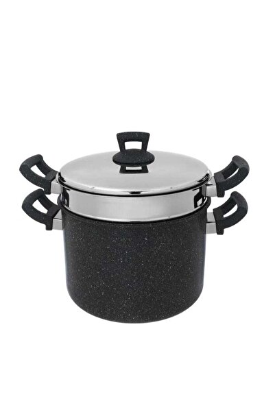 Hascevher Granite Pot, 24 cm - Grey