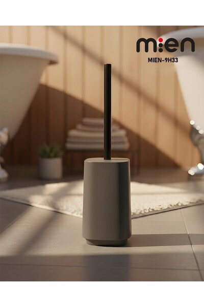 MİEN Gray Square Acrylic Toilet Brush