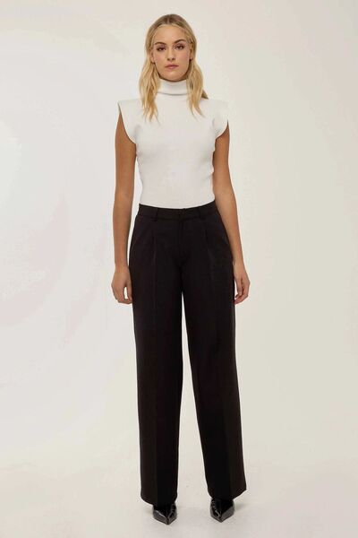 Hiccup Πλισέ ίσιο παντελόνι