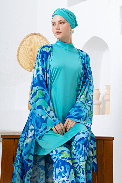 ROZAMAY Μακρυμάνικο μαγιό χιτζάμπ Carol Lycra 3116