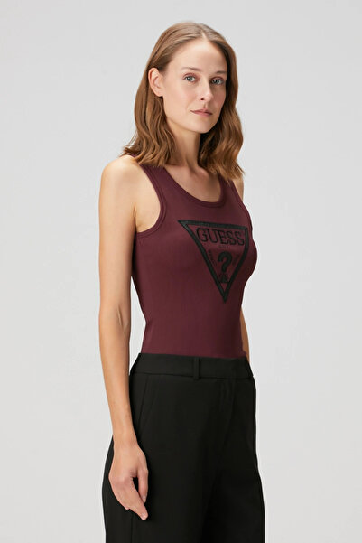 Guess Viviana Women's Red Top W5Bp10Kcxj2-G596