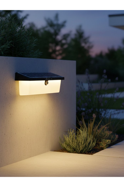 ACK SENSÖRLÜ SOLAR LED DUVAR APLİĞİ
