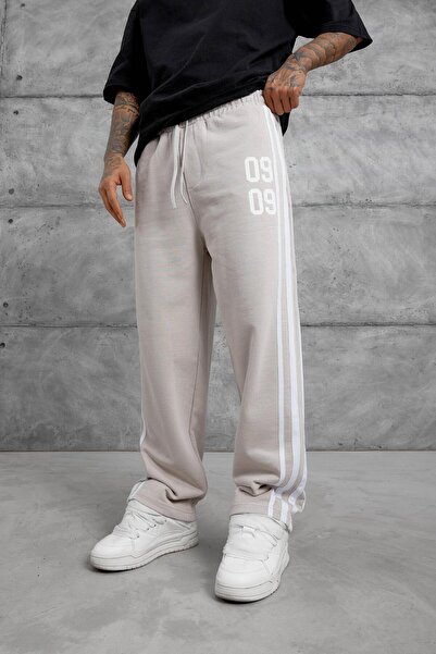 NOMARC Cream 0909 Baggy Trackpants