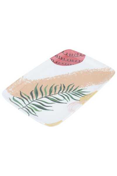 Generic Al Saif Gallery porcelain serving plate, 34 x 25 cm, rectangular - white