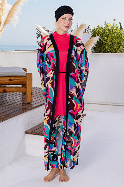 ROZAMAY Μακρυμάνικο μαγιό χιτζάμπ Karena Lycra 3117