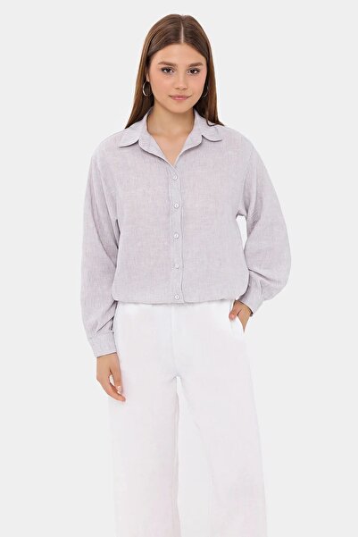 Hiccup Long-sleeved, relaxed button-down shirt