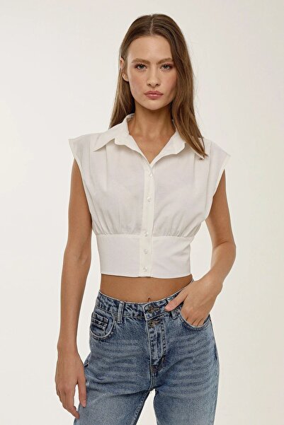 Hiccup Crop Gömlek
