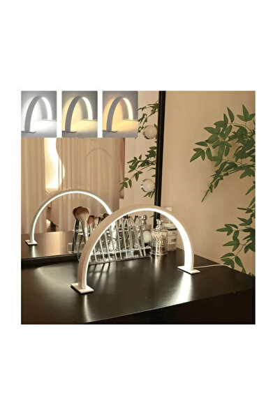 Lamba Semi-Luna Lamp 55x30 cm ideal for nails, eyelashes, cosmetics and eyebr...
