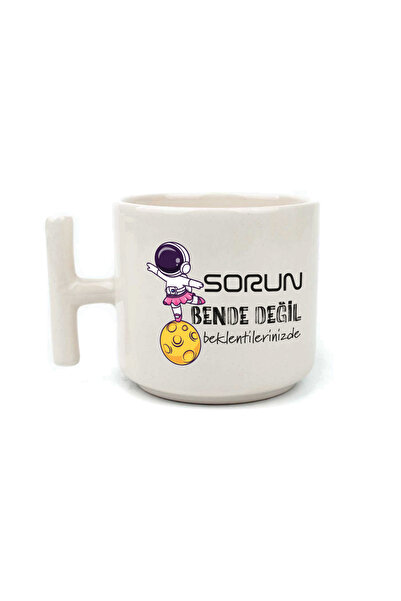 Kırtasiye Ofisi It's Not My Problem, It's in Your Expectations White Handle t...