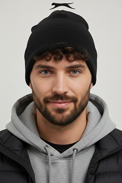 Slazenger ®   Beanie Polar I Unisex Black Beanie