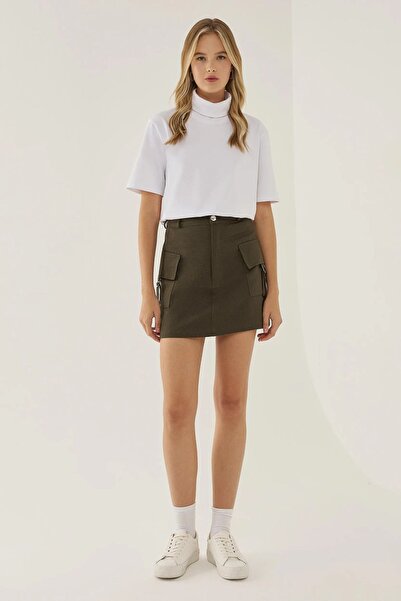 Hiccup Fustă mini cu buzunare cargo