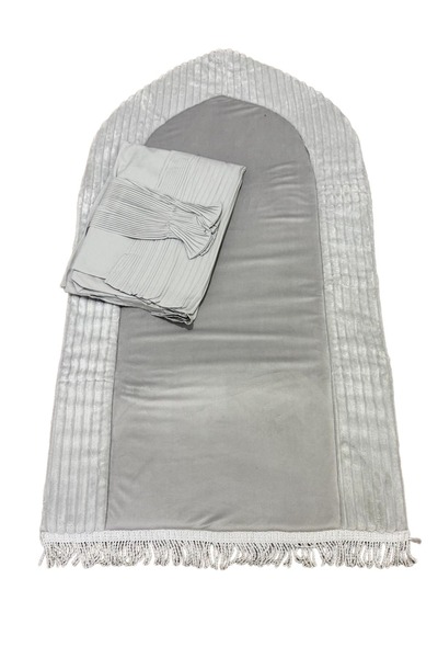 Gerenic Women's prayer set, prayer mat with prayer shawl