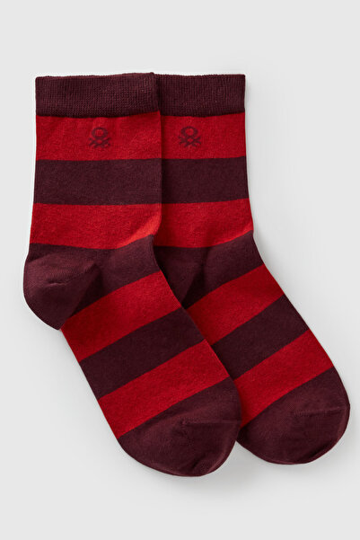 United Colors of Benetton Șosete unisex din amestec de bumbac cu logo imprima...