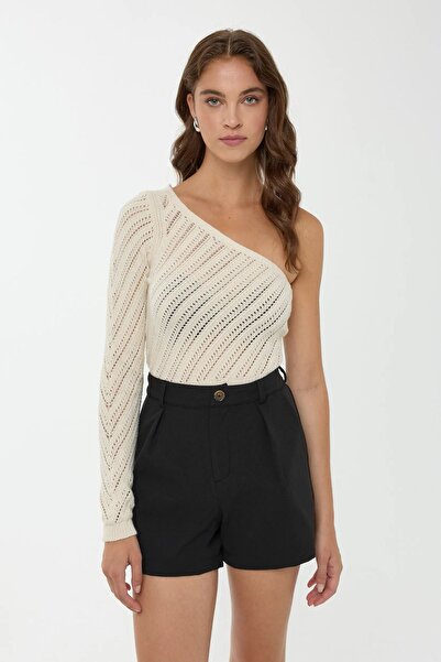 Hiccup Πλεκτό μπλουζάκι με μονό μανίκι