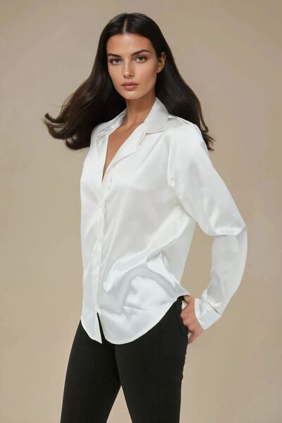 Hiccup Satin Classic Shirt