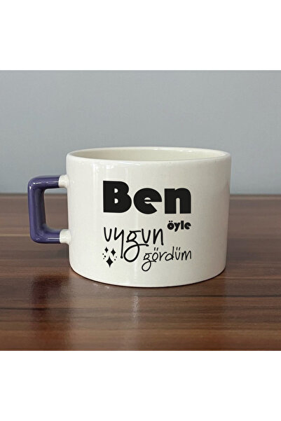 Kırtasiye Ofisi That's How I Saw It. Purple Handle Square Laf Pressing Gift C...