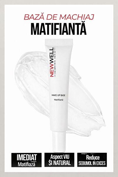 New Well Mattifying Makeup Base for Sebum Control and Makeup Setting