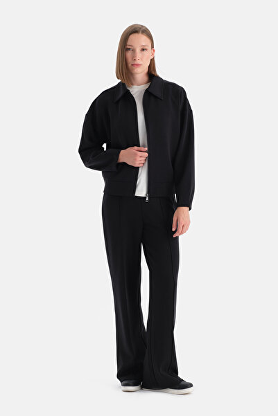 Dagi Black Travel İçi Ş Fleece-Lined Modal Pants