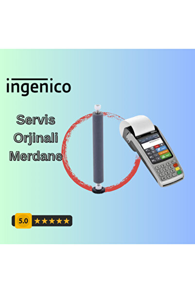 ingenico iWE280 Yazıcı Merdanesi - Silik Yazma Sorunu Çözümü - Orijinal Servi...