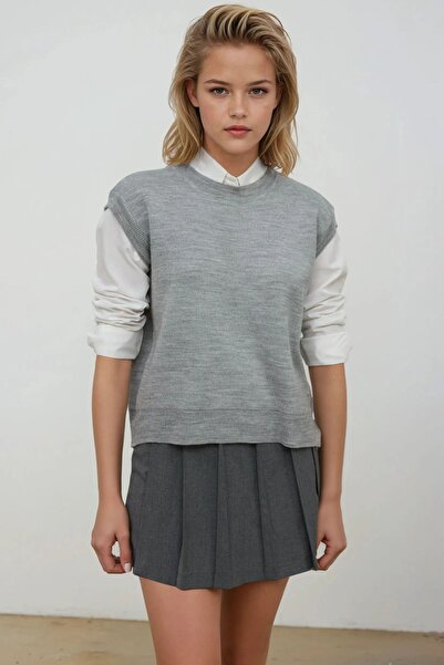 Hiccup Crew Neck Knitwear Sweater
