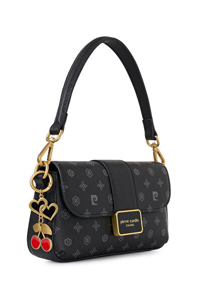 Pierre Cardin Black Women's Crossbody Bag Model Code: (05Pc25K10348Mn S)