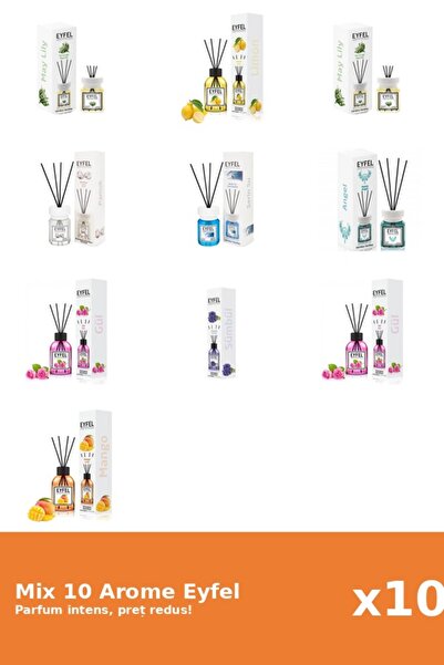 Eyfel Set 10 Mix Variat: 8 arome