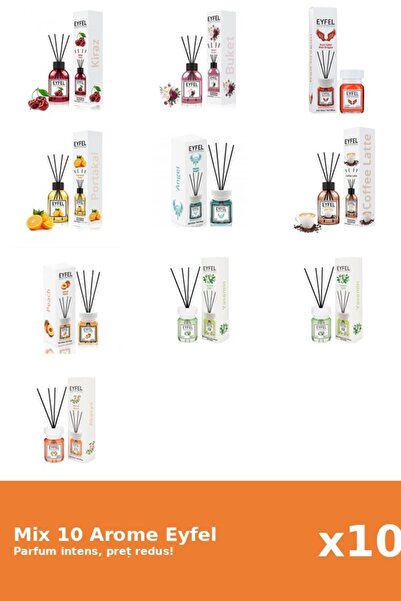 Eyfel Set 10 Mix Variat: 9 arome