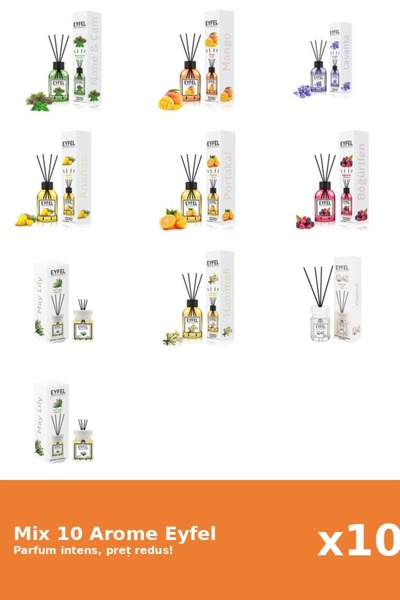Eyfel Set 10 Mix Variat: 9 arome