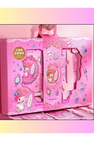 JOY TOP My Melody Cartoon Notebook and Pen Set – Cute Sanrio School Supplies ...