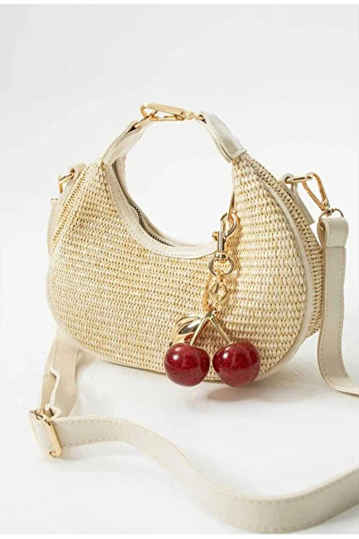 MISS IPEKYOL Tacca Sims Model Charm Hediyeli Kadın El ve Omuz Çantası