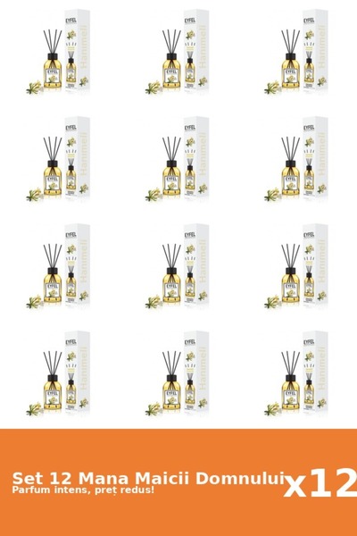 Eyfel Set 12 Odorizant Mana Maicii Domnului, 120 ml
