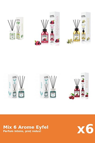 Eyfel Set 6 Mix Eyfel: 2x Angel, 1x Cirese, 1x Fructe De Padure, 1x Iasomie, ...