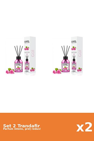 Eyfel Set 2 Odorizant Trandafir, 120 ml