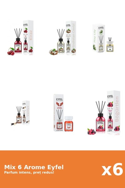 Eyfel Set 6 Mix Variat: 6 arome