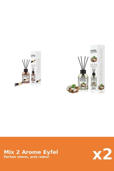 Eyfel Set 2 Mix Eyfel: 1x Nuca De Cocos, 1x Vanilie