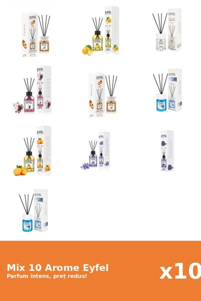 Eyfel Set 10 Mix Variat: 8 arome