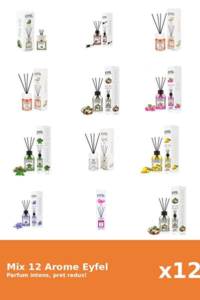 Eyfel Set 12 Mix Variat: 10 arome