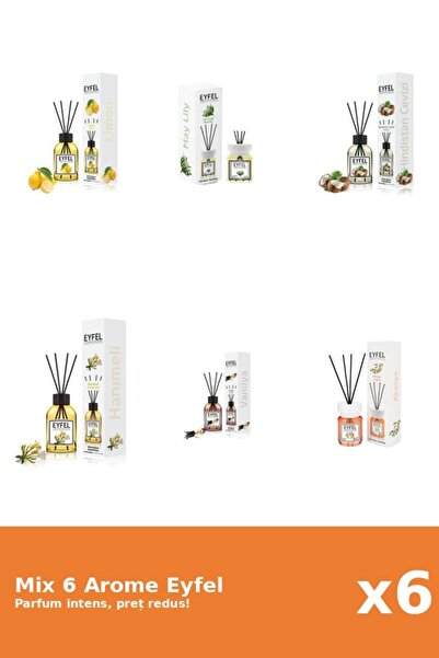 Eyfel Set 6 Mix Variat: 6 arome