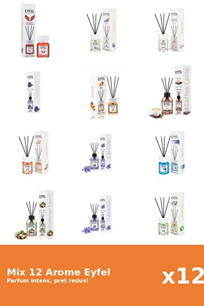 Eyfel Set 12 Mix Variat: 11 arome