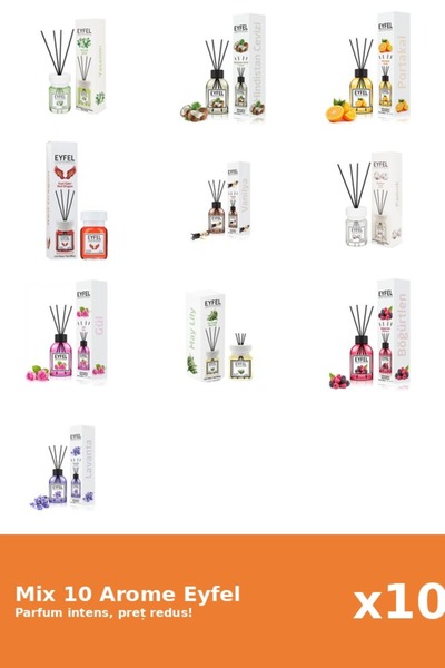 Eyfel Set 10 Mix Variat: 10 arome