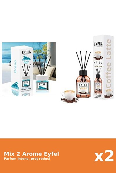 Eyfel Set 2 Mix Eyfel: 1x Cafea, 1x Ocean
