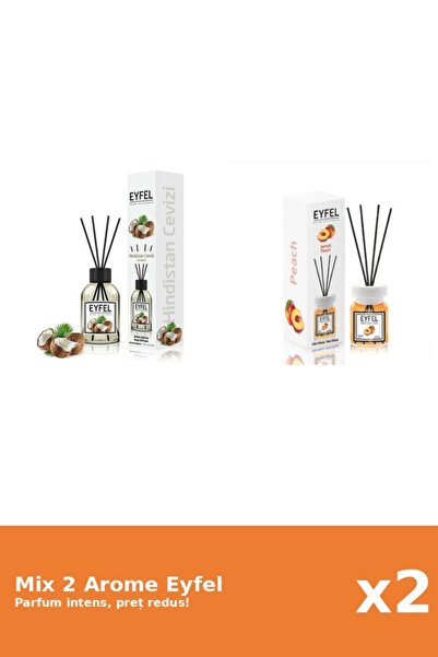 Eyfel Set 2 Mix Eyfel: 1x Nuca De Cocos, 1x Piersica