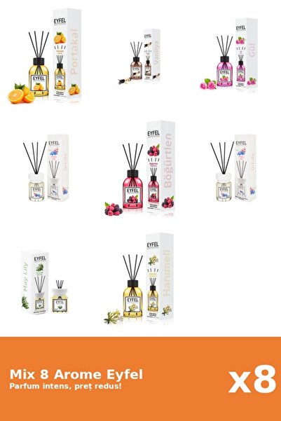 Eyfel Set 8 Mix Variat: 7 arome